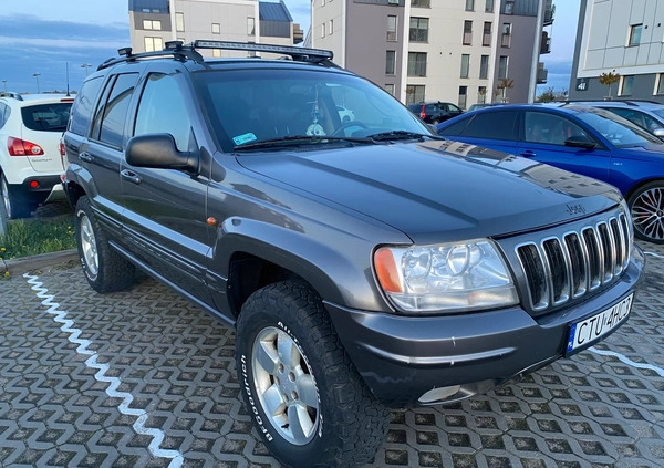 Jeep Grand Cherokee cena 25900 przebieg: 317000, rok produkcji 2003 z Tuchola małe 301